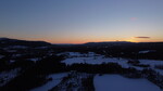 stillhet i en solnedgang        (NB:drone bilde) 