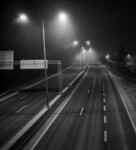 Stille på motorveien