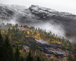 Oktobermorgen i Sunnmørsalpene